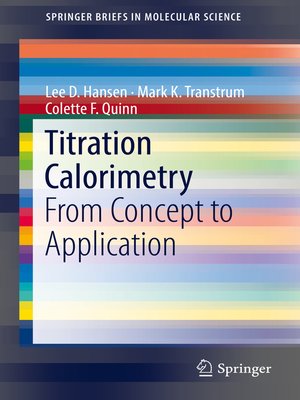 cover image of Titration Calorimetry